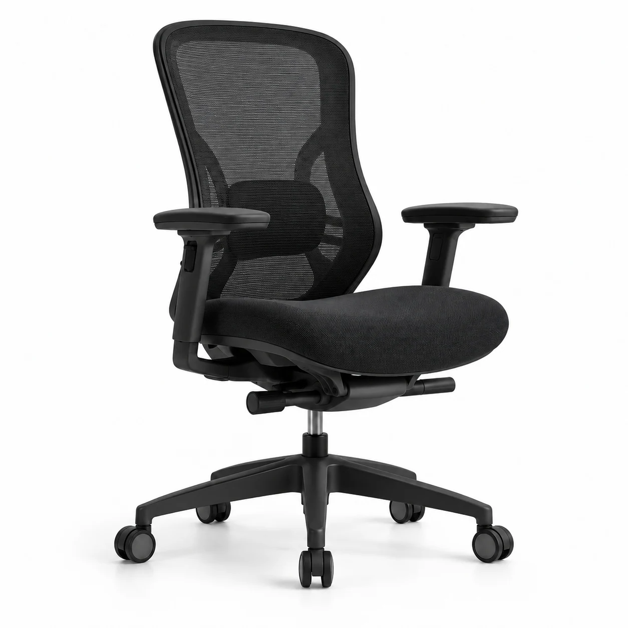 Novacrest Focus Frame Flex Mesh Task Chair Black 06 White