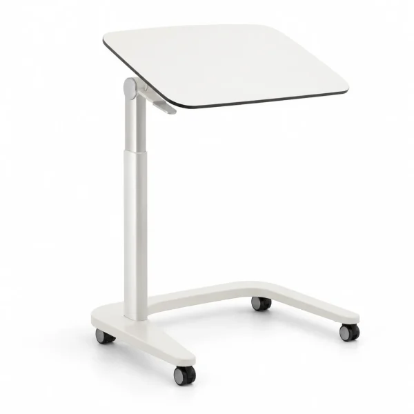 Novacrest Focus Frame Pivot Laptop Table Soft White 01 White