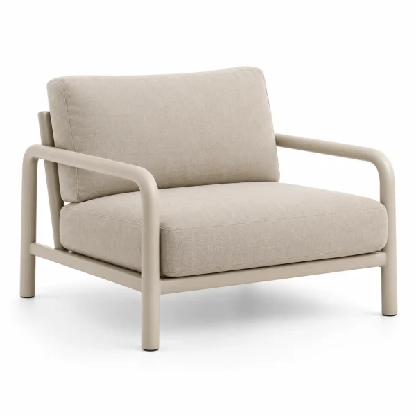 Novacrest Open Air Daily Coast Lounge Chair Sand 01 White
