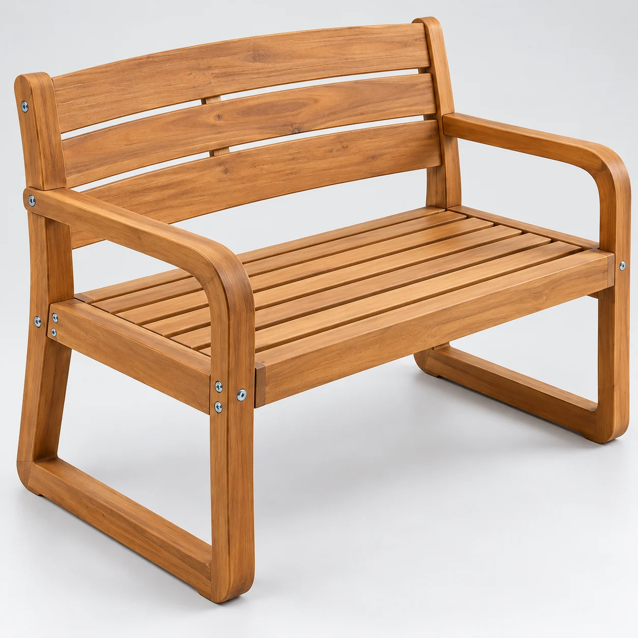 Novacrest Open Air Daily Harbour Outdoor Bench Natural Acacia 03 Feature