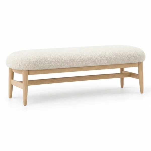 Novacrest Quiet Layer Soft End Bench Cream 01 White